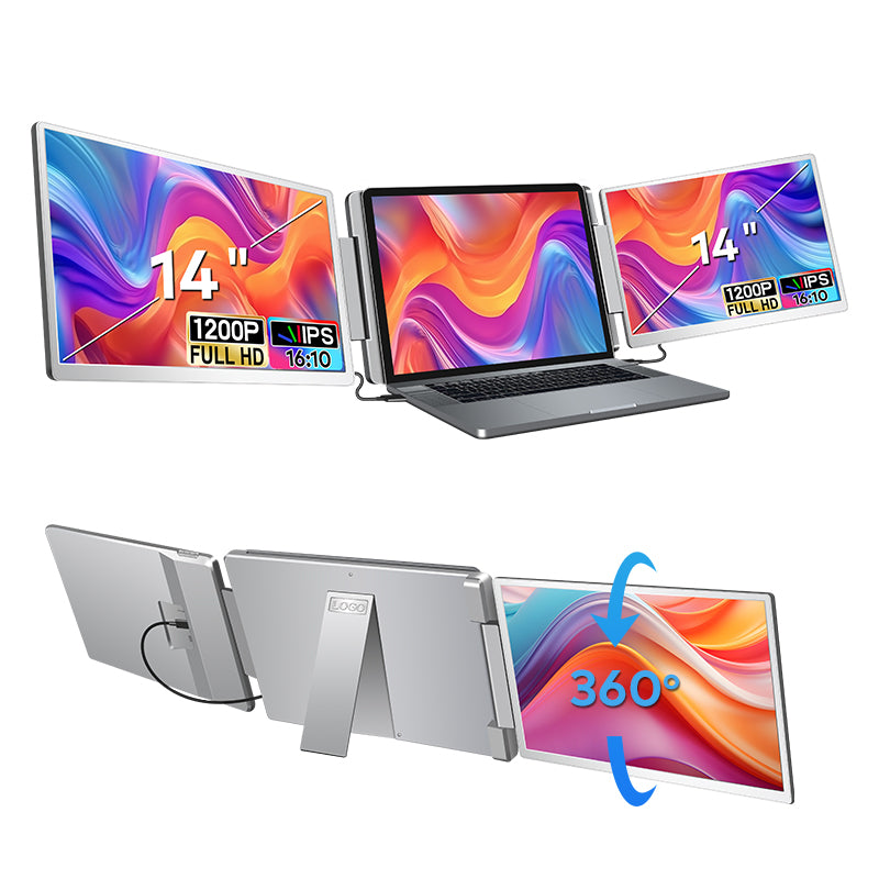 14" Dual Screen Extender S7-c | FHD+ IPS | Multi-Device Compatible | Plug & Play