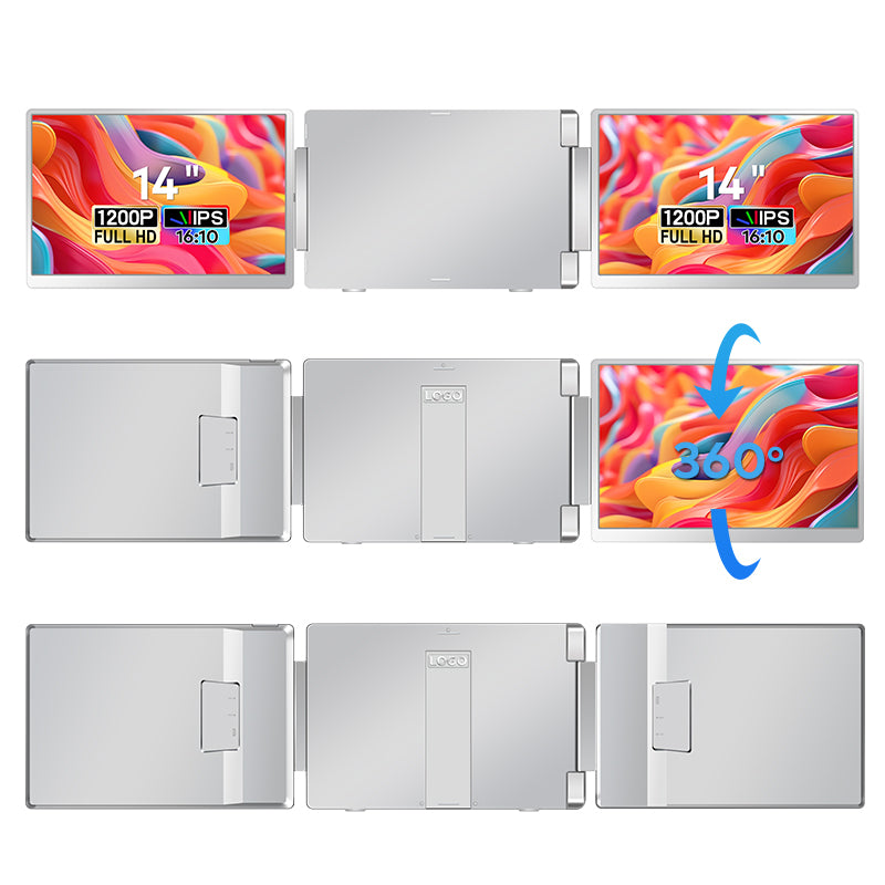 14" Dual Screen Extender S7-c | FHD+ IPS | Multi-Device Compatible | Plug & Play