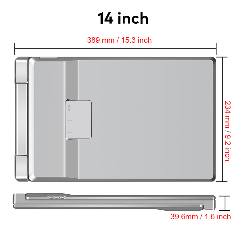 14" Dual Screen Extender S7-c | FHD+ IPS | Multi-Device Compatible | Plug & Play