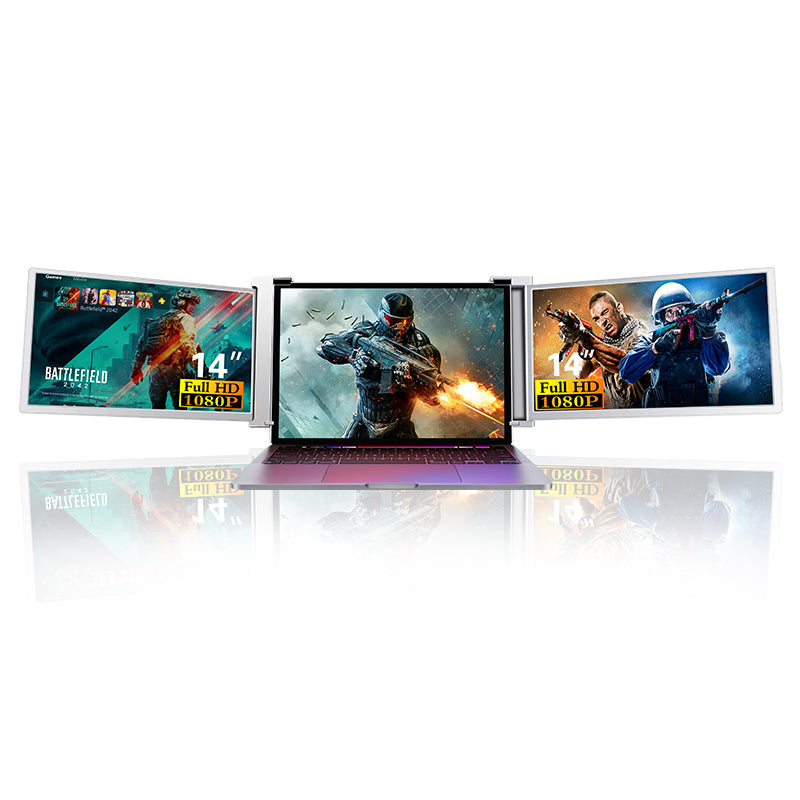 14” Portable Dual-Screen Monitor S16 | FHD 1080P IPS | HDR | Type-C 3.1 | Compatible with Laptops ≥14 Inch & Game Consoles