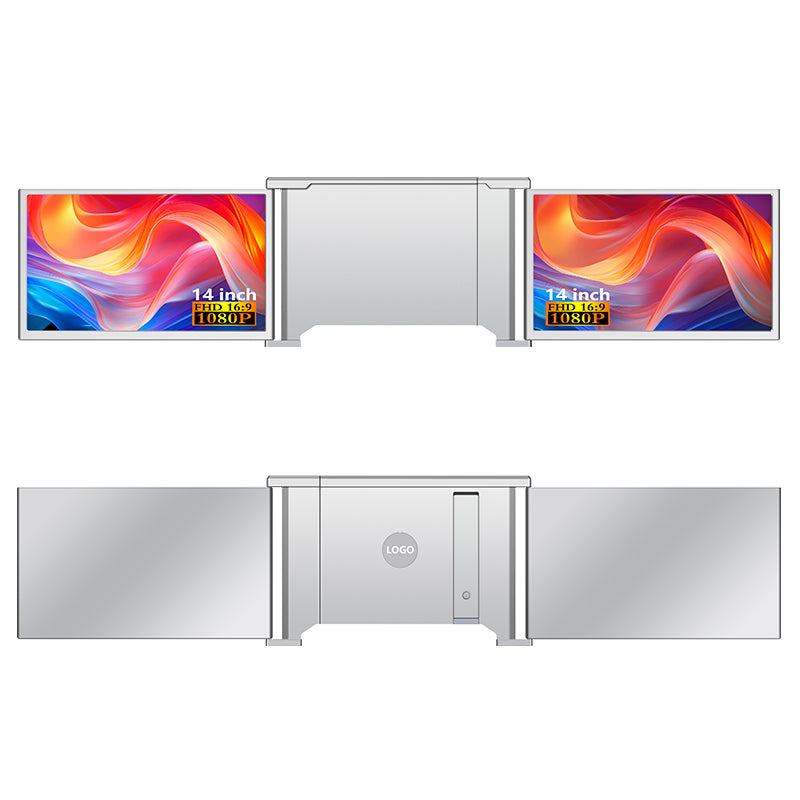 14” Portable Dual-Screen Monitor S1 | FHD 1080P IPS | HDR | Type-C 3.1 | Wide Compatibility with Laptops/Phones/Game Consoles