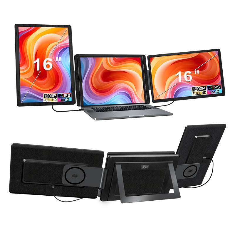 Detachable Dual Screen Extender S9g (16”) | 1920*1200 IPS | 16:10 | HDR Support | Multi-Device Compatible (Laptop/Phone/Game Consoles)
